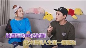 董仔(左)訪問黃迪揚。（圖／翻攝《不囉嗦看董仔》Youtube)