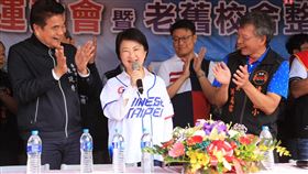 12強,台灣隊,太陽餅,台中,直播派隊,府前廣場,盧秀燕（圖／台中市府提供）