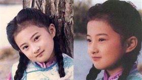 大陸女星金銘，8歲在瓊瑤劇《婉君》中飾演小婉君爆紅。（圖／翻攝微博）