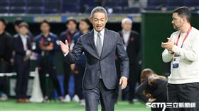 ▲前大聯盟球星鈴木一朗出席電競12強決賽記者會。（圖／特派記者劉彥池攝影）