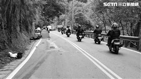 水泥預拌車,機車,車禍,輾斃,2死,南投,埔里（圖／翻攝畫面）