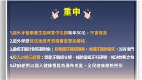 充實在地牙醫醫療量能！衛福部重申嚴格把關外國學歷