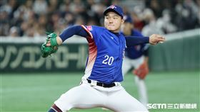 ▲世界12強棒球錦標賽複賽，台灣隊先發投手陳柏清。（圖／特派記者劉彥池攝影）
