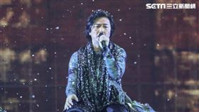 鄭伊健在高雄巨蛋開唱。（圖／記者鄭尹翔攝影）