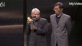 攝影師林文錦（左）獲金馬殊榮（圖／翻攝myvideo）