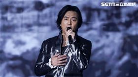 鄭伊健首度在台灣開唱載歌載舞。（圖／記者鄭尹翔攝影）