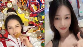 中國前體操代表吳柳芳近日在抖音上復出，成為了一名跳性感熱舞的直播主，沒想到引來2020年東京奧運的冠軍管晨辰狂酸她是「給體操扣屎盆子」。（圖／翻攝抖音／56学姐）