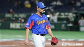 ▲世界12強棒球錦標賽季軍戰，委內瑞拉先發投手勝騎士僅投2.2局退場。（圖／特派記者劉彥池攝影）