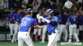 ▲世界12強棒球錦標賽冠軍戰，台灣隊捕手林家正炸裂陽春砲。（圖／特派記者劉彥池攝影）