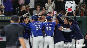 ▲世界12強棒球錦標賽冠軍戰，台灣隊中外野手陳傑憲炸裂3分砲。（圖／特派記者劉彥池攝影）