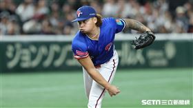 ▲世界12強棒球錦標賽冠軍戰，台灣隊派出林凱威投最後1局。（圖／特派記者劉彥池攝影）