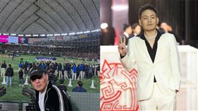 春風開心與球場內合照。（圖／翻攝自911_eo IG）

