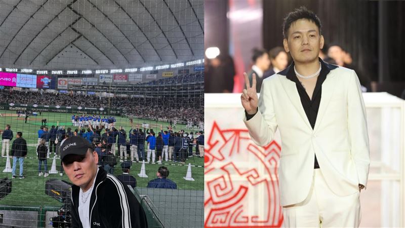 前一天還在金馬獎！春風直奔台日大戰現場