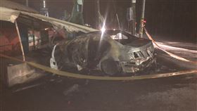 兒子,車禍,妻子,高樹鄉,屏東,火燒車,自撞