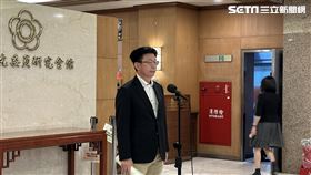 郭國文道歉。（圖／記者詹宜庭攝影）