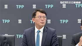 ▲民眾黨立委黃國昌召開「聽人民的心聲—台灣民眾黨委託民調發布記者會」（圖／記者詹宜庭攝影）