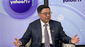 行政院長卓榮泰今（25）日接受Yahoo TV《齊有此理》節目專訪。（圖／Yahoo TV《齊有此理》節目提供)