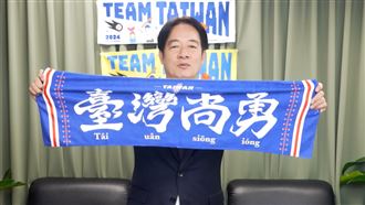 別臺灣尚勇徽章！賴清德機上廣播驚喜獻聲