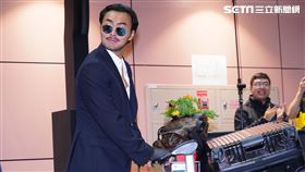 12強台灣隊接機，林家正現身桃園機場。（圖／記者鄭孟晃攝影）