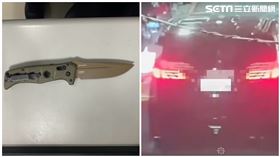 行車糾紛,左胸,手腕,騎士,兇嫌,折疊刀,台北市,內湖區