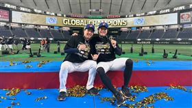 郭俊麟、陳冠宇（圖／翻攝自郭俊麟IG）