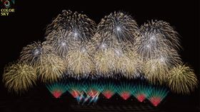 義大遊樂世界,跨年,煙火