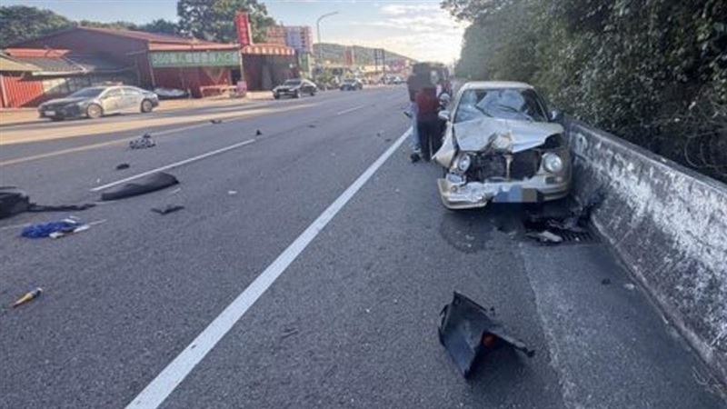 台13線死亡車禍！轎車逆向猛撞台中女斷魂