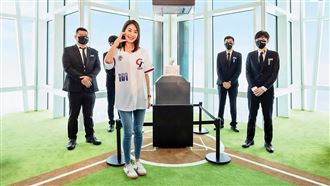 賈永婕跨進101　背景藍轉綠成為人中之鳳