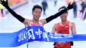 張冬浩 馬拉松 微博