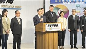 警政署掃蕩依托咪酯，刑事局召開市值27億喪屍菸彈毒品記者會，行政院長卓榮泰主持。（圖／記者李依璇攝影）