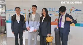 馬英九基金會中生團抵達台灣，馬龍、楊倩