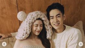 歐陽妮妮、張書豪。（圖／翻攝自歐陽妮妮IG）