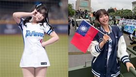 奶昔在台灣英雄遊行現場應援實況。（圖／翻攝自milkshake_0622 IG）