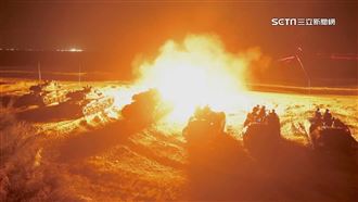 金門夜間「太武操演」　實彈演練防空反制