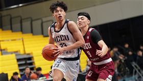 ▲113學年度UBA大專籃球聯賽，政治大學吳志鍇。（圖／大專體總提供）