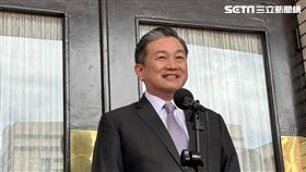 王定宇立法院受訪。（圖／記者詹宜庭攝影）