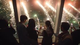 饗 A Jo,跨年,台北101,煙火(饗賓集團 提供)