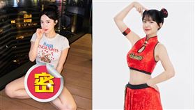 李多慧表情自然地看向鏡頭，做出咬手指撩人姿勢相當性感。（圖／翻攝自le_dahye IG）