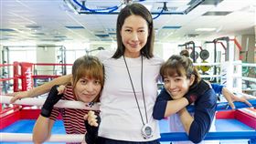 《倒數回擊》温貞菱、丁寧。（圖／七十六號原子提供）