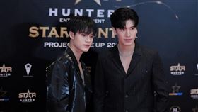 （左）Jame、（右）劉泯廷。台星進軍暹羅！《彈一場完美戀愛》瑞卡CP爆紅，泰經紀公司CEO大讚劉泯廷是「泰國人的菜」。（圖／GagaOOLala提供）