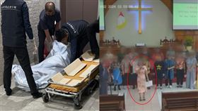 38歲江女是虔誠基督徒，少用臉書的她，曾側錄一段直播畫面，表達對信仰的虔誠。（圖／翻攝自臉書）