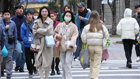 寒流天氣配圖（圖／記者鄭孟晃攝影）