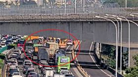 車流,車道,事故,彰化縣,國一