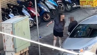 獨／誤以為前任檢舉　女當街「砸車狂毆」
