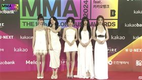 IVE、(G)I-DLE、aespa。（圖／翻攝自MMA））