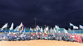 ▲第31屆原棒協關懷盃，62支隊伍參加開幕儀式。（圖／原棒協提供）