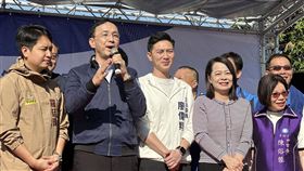 朱立倫出席台中黨慶活動。（圖／國民黨提供）