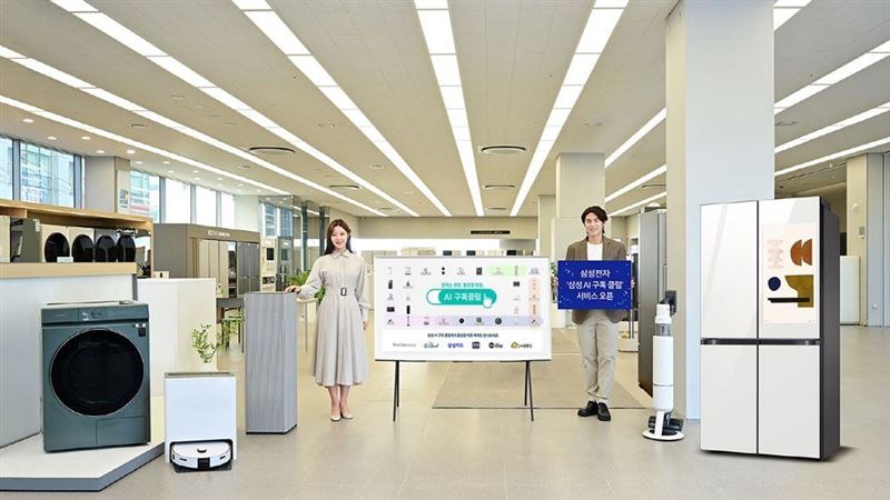 三星在韓推5大家電租賃 維修、保養全免費
