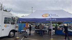 ▲世界中央廚房的車輛。（圖／CTWANT提供）