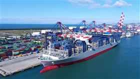 萬海：第3季旺季添變數萬海表示，第3季旺季受地緣政治、供應鏈分化及關稅壁壘等3因素影響，市場充滿挑戰。（萬海提供）中央社記者江明晏傳真 113年8月13日